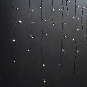 Nedis Dekorative Eiszapfenlichter - 360 LED's - Warmweiss - 9.00 m - Lichteffekte: 7