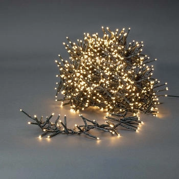 Nedis Dekorative Eiszapfenlichter | 180 LED's | Warmweiss | 5.90 m | Lichteffekte: 7