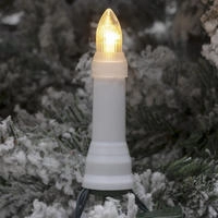 KONSTSMIDE LED-Christbaumkerzen "Weihnachtsdeko aussen, Christbaumschmuck" Topbirnen,
