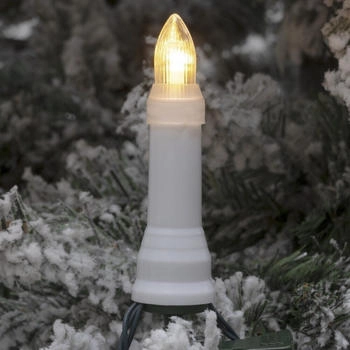Konstsmide Led Lichterkette in Wei&szlig; und Gr&uuml;n 16x 0,06W 2lm IP44