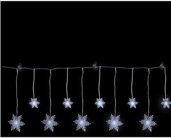 INDA-Exclusiv Schneeflocken Lichterkette 10Leds kaltweiß-DLK083