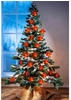Weihnachtsbeleuchtung rot