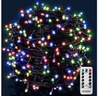 Lichterkette Au&szlig;en 200x 400x 600x Led Mit Fernbedienung Timer 8 Leuchtmodi Dimmbar