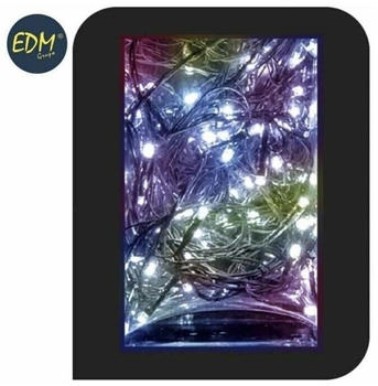 EDM Licht Girlande einfach verbinden 4mts 60 Led Multicolor 30V (IP44 Indoor-Outdoor)