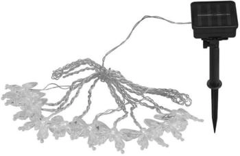Globo Außenleuchte Solar Lichterkette Schmetterlinge Gartendeko Außenlampe, rgb Led Farbwechsel, 10x Led, l 470 cm