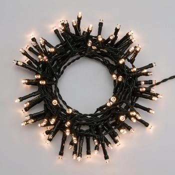 Lotti LED Lichterkette 96 warmweiße LEDs mit Memory-Controller batteriebetrieben (30930)