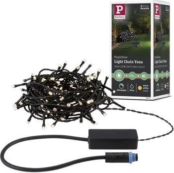 Paulmann Plug & Shine LED Lichterkette Yuna Schwarz 12,4m (94641)