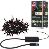 Paulmann LED-Lichterkette "Yuna IP44 Schwarz" 1 Stk.-flammig dimmbar