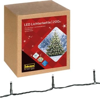 Idena LED Lichterkette 200er warmweiß (31869)