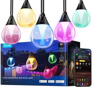 Govee Outdoor Clear Bulb String Lights (H7026)