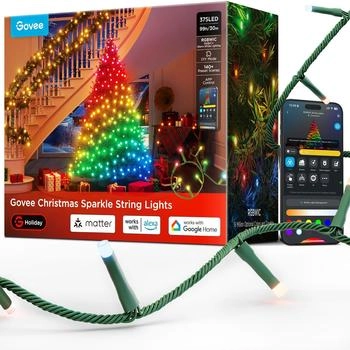 Govee Christmas Sparkle String Lights 30 m 375 LED (H6871341DE)