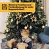 Salcar 2m Christbaumbeleuchtung mit Ring Sterne Weihnachtsbaum mit Fernbedienung und 9 Modi LED Tannenbaum Überwurflichterkette Warmweiß (WL56)