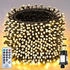 Salcar LED- 2m-100m LED Weihnachtsbaum Wasserdicht 80m 1330er LED mit Fernbedienung 8 Modi und Memory 31V Wasserdichte 80 m (WL39)
