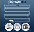 Monzana 200/400/600 LEDs warmweiß/kaltweiß/bunt Weihnachtsbaum Weiß (28233)