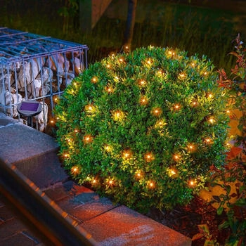 Esotec Solar Premium mit 60 LEDs bernsteinfarben (102172)