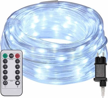 vidaXL Lichtseil mit 480 LEDs Kaltweiß 20 m PVC (42018945)