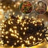 Salcar LED- 2m-100m LED Weihnachtsbaum Wasserdicht 10m 150 LED 8 Modi und Memory-Funktion 31V Wasserdichte 10 m (LV10)