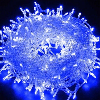 lapalife 100m 800 LED 8 Lichtmodi Innen Weihnachten Hochzeit Party Garten Deko Blau