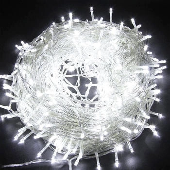 lapalife 50m 400 LED 8 Lichtmodi Innen Weihnachten Hochzeit Party Garten Deko Weiß