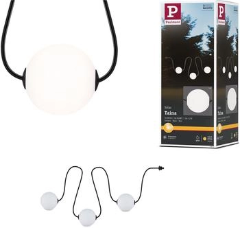 Paulmann 94913 Solar LED Taina Erweiterungsset IP67 3000K 1,71m 3x60lm Schwarz