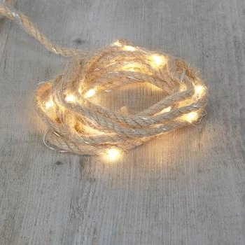 Koopman KOOPMAN LED-Minilichterkette 20 warmweiße LEDs (101-1768)