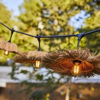 Lumisky LED-Lichtergirlande "Tahiti" in Natur - (L)600 cm 51% Aussenbeleuchtung
