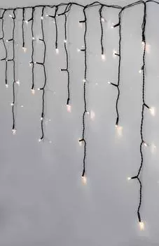 Eglo LED- Crispy ice white LED für außen Lichtervorhang Eisregen 12 m (410843)