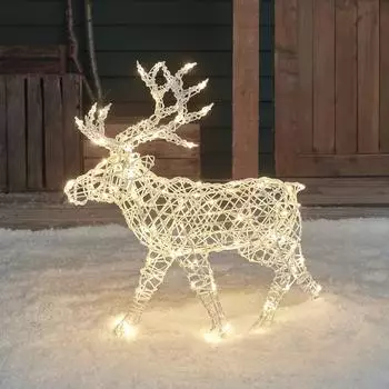 Lights4fun LED-Rentier Arkendale