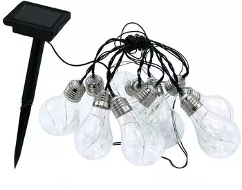 Lumisky LED-Solar-Lichtergirlande "Fantasy Star" in Warmweiß - (L)515 cm 49% Aussenbeleuchtung