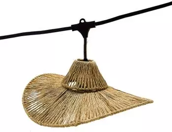 Lumisky Lichterkette Beige Naturmaterialien 600 cm Lampen & Leuchten Innenbeleuchtung Dekoleuchten Lichterketten