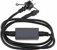Star Trading - System LED Startkabel schwarz, 1,8m, IP44, 230V