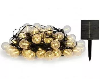 Lumisky Bubble Lichterkette 8m warmwei&szlig;