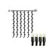 Star Trading System 24 LED-Lichtervorhang 1x1m 49 LEDs warmweiß (491-90)