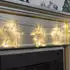 Gravidus LED Fensterlichterkette 8 Sterne warmweiß 205 cm