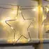 Gravidus LED Fensterlichterkette 8 Sterne warmweiß 205 cm