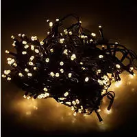 S.i.a - Led Lichterkette 27m Mit 320 Warmwei&szlig;en Leds &ndash; F&uuml;r Innen- &