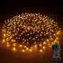 Buri Led Cluster-Lichterkette 10,5m Büschellichterkette Balkon