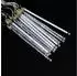 Mojawo Lichterregen Meteor Lichter 240Led 12 Stangen -MLK027M