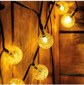 Esotec BubbleBalls mit 30 LED 6m warmwei&szlig; (102176)