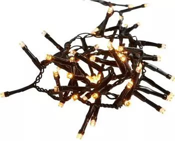 Eglo Golden Warm White LED-Lichterkette 800 Flammen, 21m, schwarz/amber