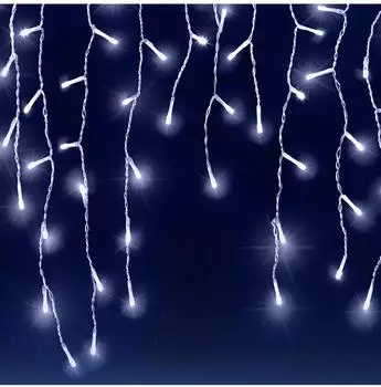 Monzana Regenlichterkette 200 LED 10m Kaltwei&szlig; IP44 (105279)