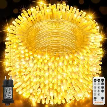 HeiPard LED Lichterkette 80m 800LED Warmweiß IP44 dimmbar (HP-OLT-800)