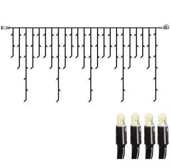 Star Trading System 24 LED-Eiszapfen Extra 98LEDs 2x1m warmweiß Outdoor (491-11-1)