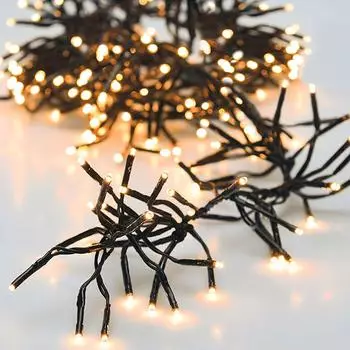 Koopman Nordstern Cluster-Lichterkette 576 LED warmweiß 7,2m Innen/Außen (AX8502221)