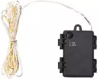 vidaXL LED-Lichterkette mit 66 LEDs und Gebl&auml;se 660 cm