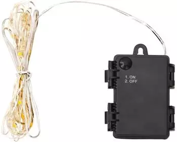 vidaXL LED-Lichterkette mit Gebl&auml;se 66 LEDs, 660cm (51704)