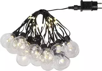 Star Trading Bolla LED-Lichterkette 20-flammig, transparent, 5,3m (473-14)