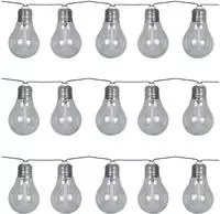 LUXFORM Lichterkette "Solar-Lichterkette Corfu Partybeleuchtung - 15xLED" Aus...