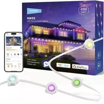 Neewer NR02 LED-Lichterkette 45m RGBICW IP65 (10107225)