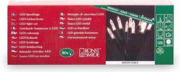 Konstsmide LED-Minilichterkette 50er warmweiß, grün (6303-100)